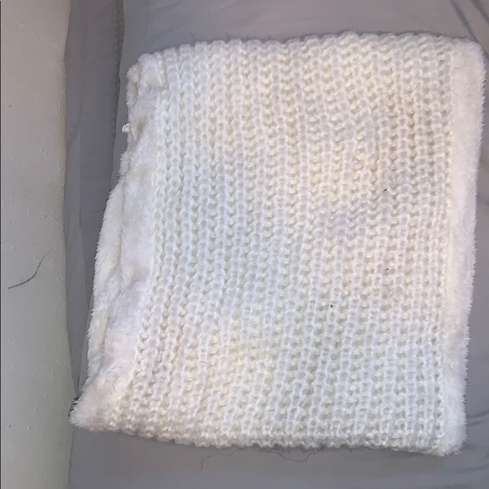 white scarf